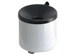 Vlamdovende Wandasbak Wit 2 liter - 1