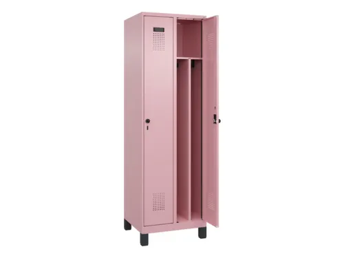 locker voor scheiding van kleding,HxBxD 1950x600x500mm,2vak
