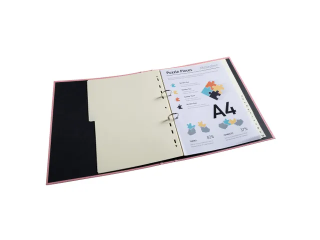 Tabbladen karton 155 g 24 tabs A-Z ivoor