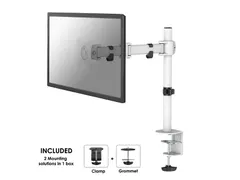 Monitorarm 1 Scherm 30 Inch Wit Nm-d135white