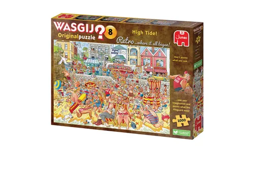 Puzzel Wasgij Retro Original 8 Vloed! 1000 stukjes