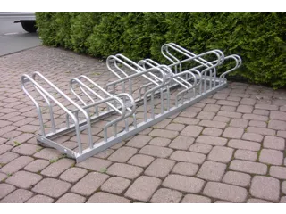 Fiets-Beugelrek L 1750Mm 2X5Plaatsen Dubbelzijdig Gelast Verzinkt - 1