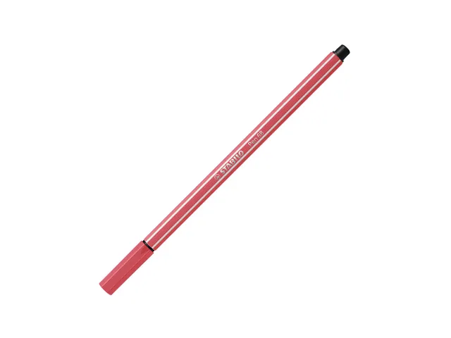 Viltstift STABILO Pen 68/47 medium roestig rood