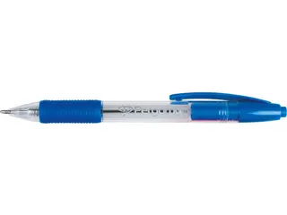 balpen Retract, medium punt, blauw - 2