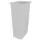 afvalverzamelaar,80l,HxBxD 762x320x460mm,romp PP transparant,gesloten