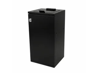 Modulaire Afvalbak met Deur en Zakhouder 85 liter Mat Zwart - 3