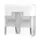 OptiServe Hulsloos Toiletpapier Dispenser 4-rol Wit