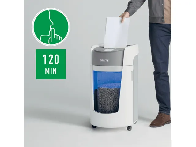 Papiervernietiger Leitz IQ OptiMax Office 2x15mm