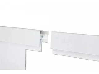 Aluminium wand klemlijst MAULgrip 100.5 cm Wit - 6