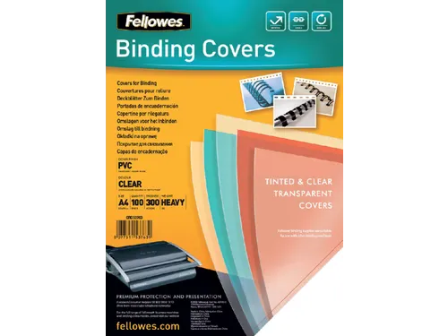 Voorblad Fellowes A4 Pvc 300 Micron