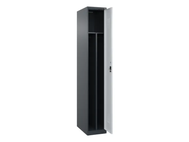 locker voor scheiding van kleding,HxBxD 1850x300x500mm,1vak