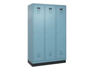 locker voor scheiding van kleding,HxBxD 1950x1200x500mm,3vak - 2