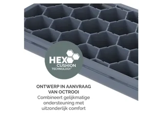 Muismat met polssteun Fellowes Breyta XL blauw 21x28cm - 6