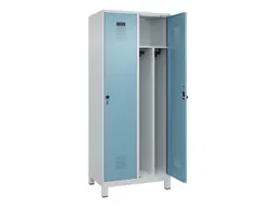 locker voor scheiding van kleding,HxBxD 1950x800x500mm,2vak
