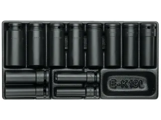 GEDORE 1500 ES K 19 L Set schroevendraaierbussen 1/2 inch in 1/3 ES mo - 1
