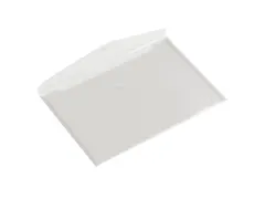 Enveloptas HF2 A5 250x180mm dwars transparant wit
