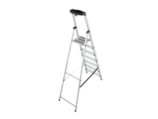 Lichte Universele Ladder 7treden Aluminium Kunststof - 3