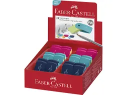 gum Faber-Castell "Sleeve" display a 24 assorti kleuren