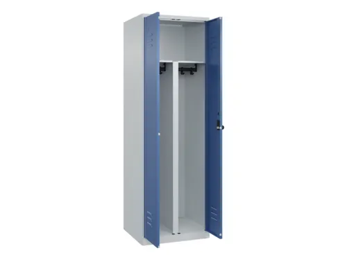 PBM-locker,HxBxD 1850x600x500mm,2vak,vak B 300mm,draaigrendel