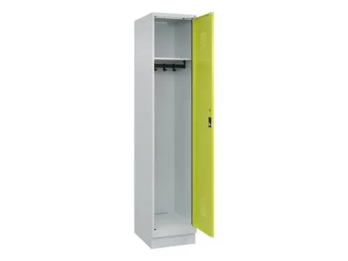 locker,HxBxD 1950x400x500mm,1vak,vak B 400mm,cil.-slot,sokkel