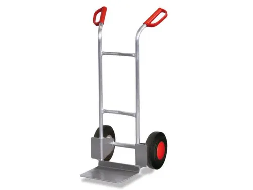 Stapelsteekwagen Aluminium 150kg Massief Rubber Banden