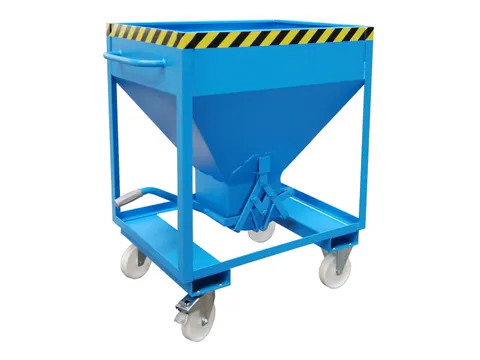 stortgoedbak,HxLxB 1300x1115x780mm,375l,draagverm. 1000kg,wielen