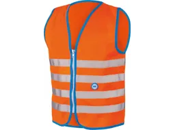 Fun Jacket Reflecterend Fluohesje Kind Oranje Large