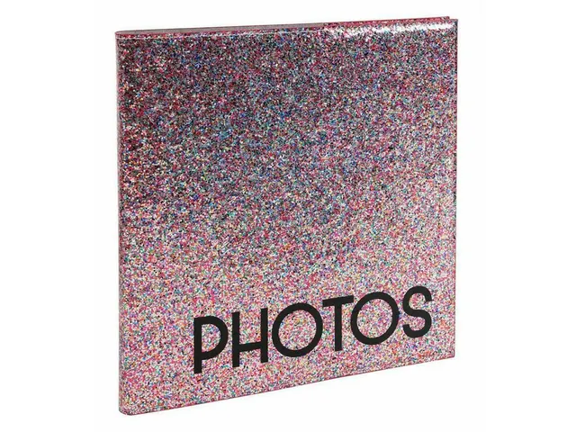 Fotoalbum 30S Sw 25X25 Strass Rosa