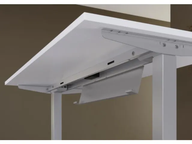 In hoogte verstelbare vergadertafel,HxBxD 710-1200x2200x1030mm