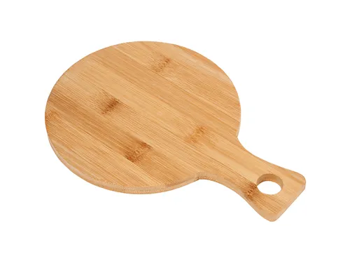 Snijplank Creativ Company rond Ø 17cm, lengte 24cm bamboe