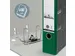Ordner Leitz 1080 A4 80mm groen gewolkt 100% gerecycled karton