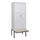 PBM-locker met bank,HxBxD 2120x800x815mm,2vak,vak B 400mm,draaigrendel