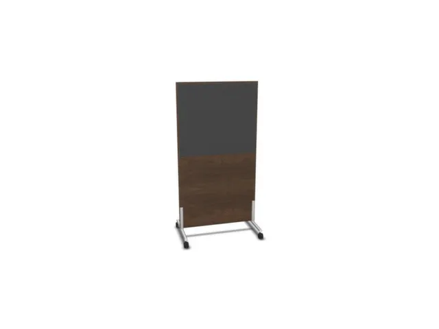 scheidingswand,HxB 1545x800mm,NV bruin hickory,BN8010-antraciet