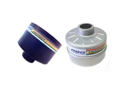 RSG 400 A2B2E2K2P3 combinatiefilter, universele schroefdraad EN148-1,