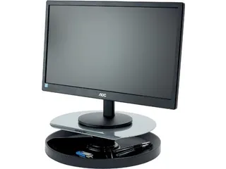 SmartFit monitorstandaard Spin Station zwart - 4