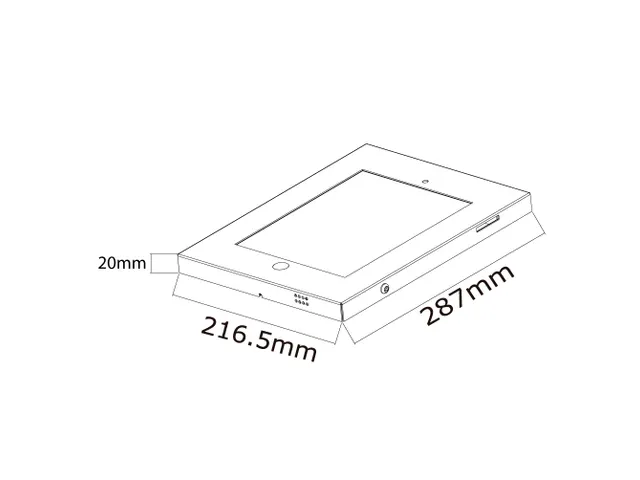 iPad2/New iPad VESA Holder VESA 75x75mm