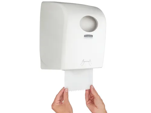 Handdoekroldispenser Kimberly Clark Aquarius wit 7375