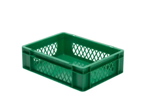 Euronorm-Stapelbak 10l H X L X B 120x400x300mm Groen