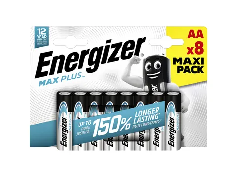 Batterij Energizer Max Plus 8xAA alkaline