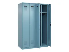 locker voor scheiding van kleding,HxBxD 1850x1200x500mm,4vak
