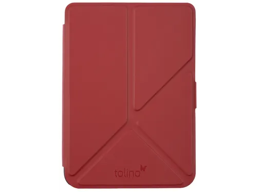 E-reader beschermhoes Tolino Shine Origami rood