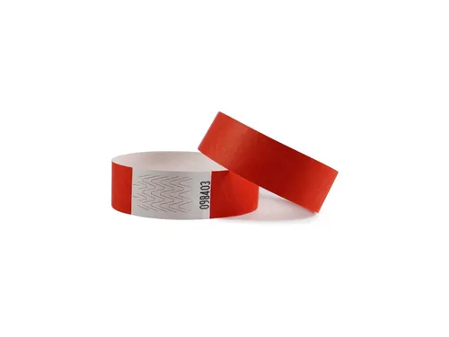 Polsband Combicraft Tyvek rood 100 stuks