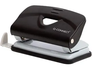 Q-CONNECT Light Duty perforator Metaal 2-gaats 10 vel Zwart - 3
