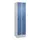 locker,HxBxD 1950x500x500mm,2vak,vak B 250mm,draaigrendel,sokkel