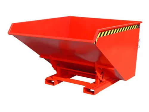Kiepbak voor spaanders,HxLxB 1095x1720x1570mm,1,7m³,draagverm. 1500kg