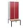 Dubbeldekse dekenkist,HxBxD 1950x800x815mm,2x2vak.,vak B 400mm