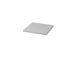 houten vloer v. kantoorstelling BxD 367x376mm dikte 22mm grijs