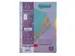 Tabbladen A4 6T glan skarton 400g AQUAREL