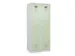 locker voor scheiding van kleding,HxBxD 1850x800x500mm,2vak