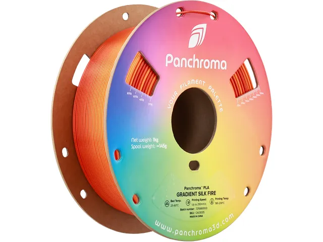 Filament 3D PLA 1,75 mm GRADIENT SILK FIRE 1kg